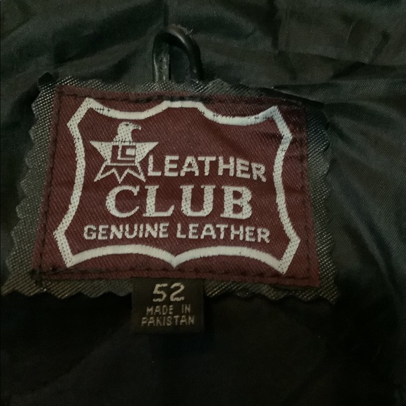 Leather Motorcycle Vest - Picture 4 of 4